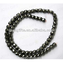 8x8MM Loose Magnetic Hematite 6Шлееные шарики для завивки 16 &quot;